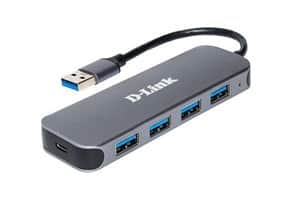 מפצל 4 יציאות D-LINK DUB-1340 USB3.0