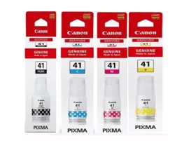 מארז 4 בקבוקי דיו מקורי CANON GI41